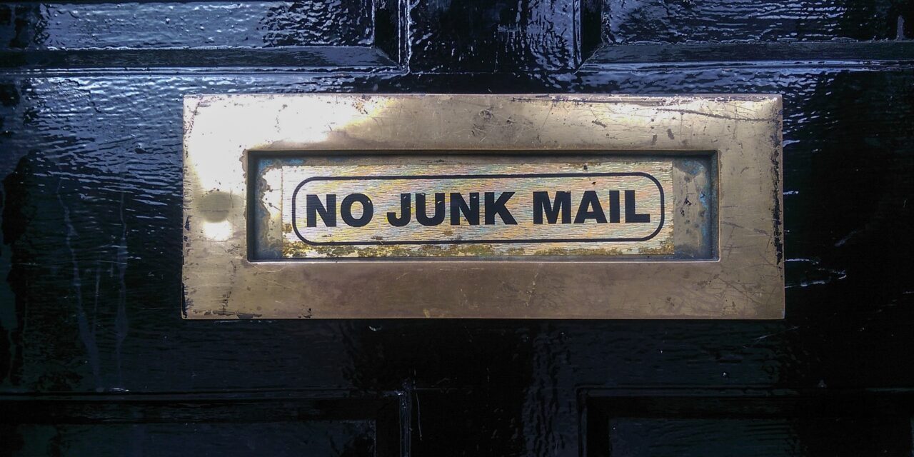 4 EASY STEPS TO END FINANCIAL JUNK MAIL